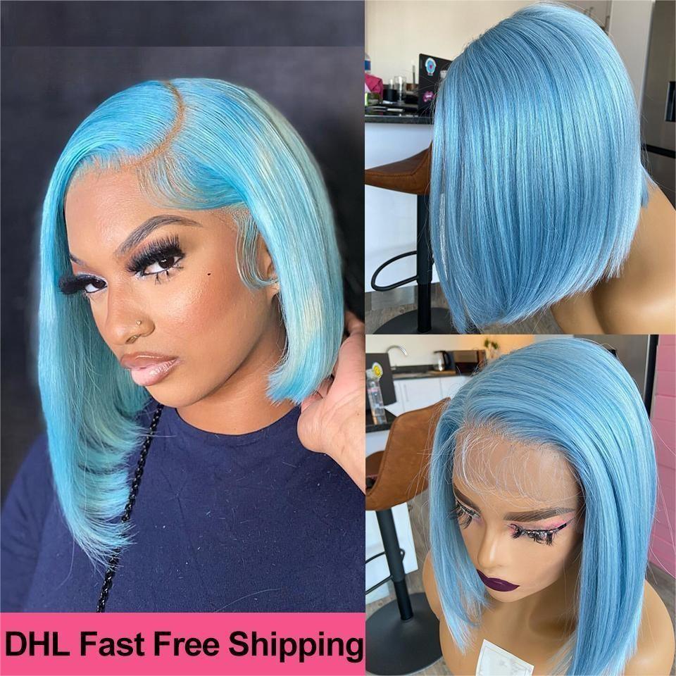 Short Pixie Cut Wig Human Hair Cheap - Короткий прямой парик в стиле «боб»,