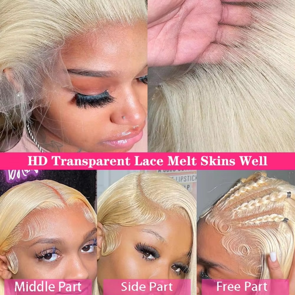 613 Блондинка, волнистая текст – обзор и цена 613 Blonde Body Wave Lace Front Wig