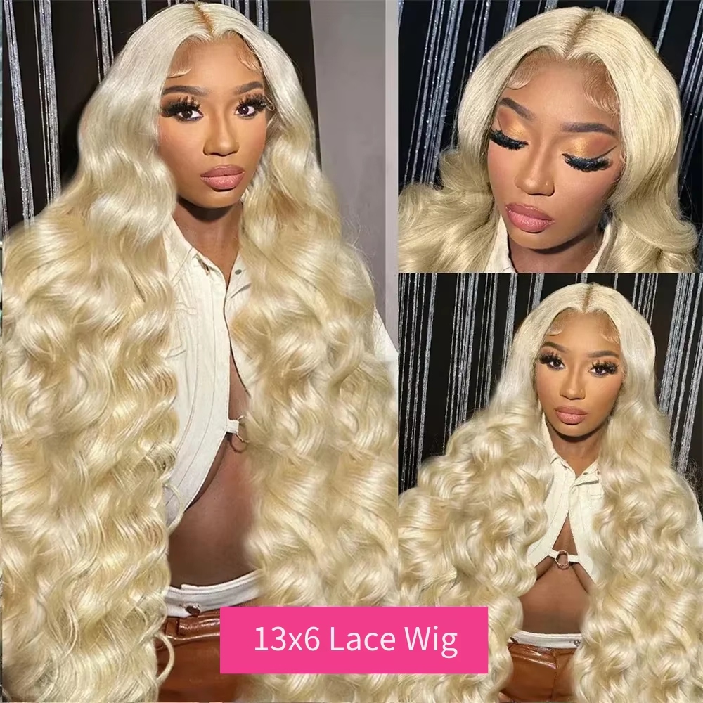 613 Блондинка, волнистая текст – обзор и цена 613 Blonde Body Wave Lace Front Wig