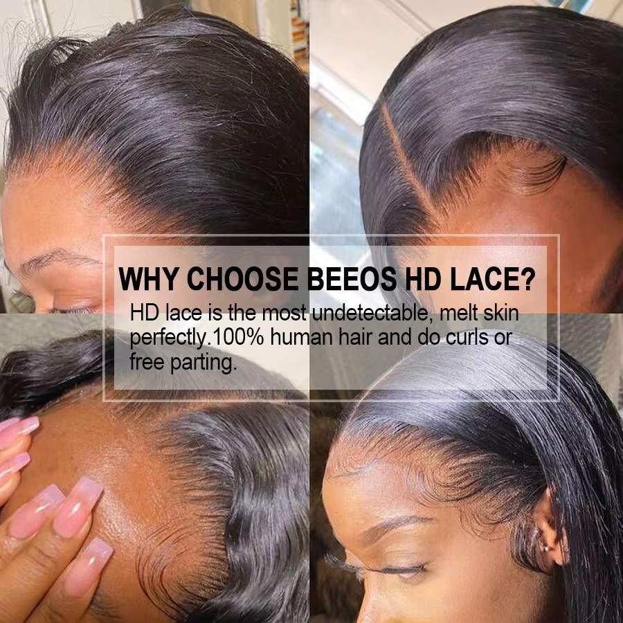 34-дюймовые парики из натураль – обзор и цена Hd Lace Frontal Wig Human Hair Pre Plucked