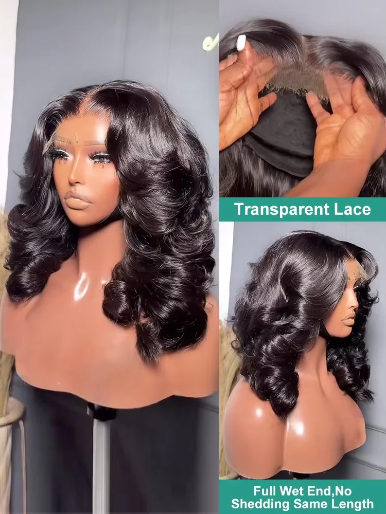 Парик-боб с волнистыми волосам – обзор и цена Glueless Wear And Go Human Hair Wig