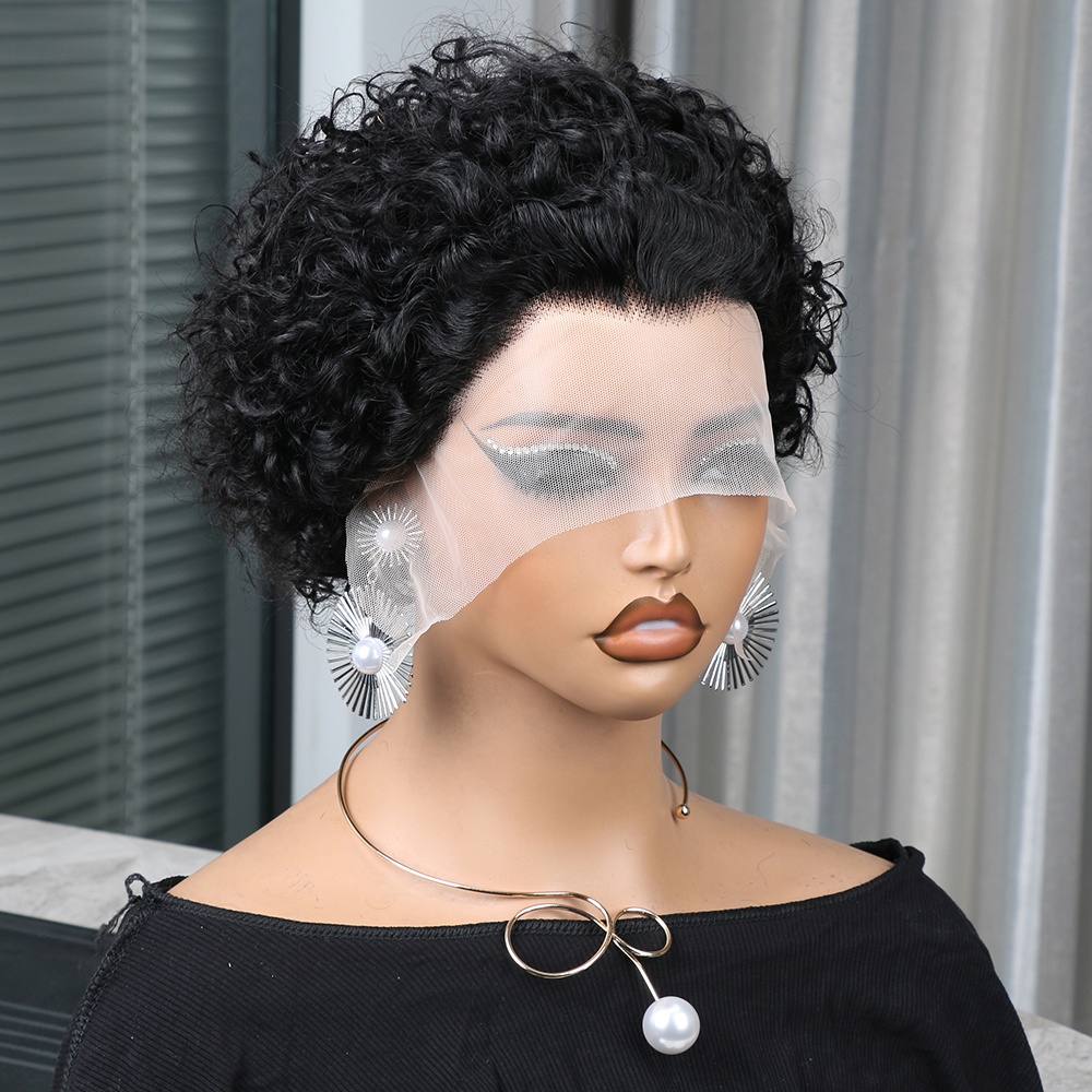 Парик Pixie Cut из натуральных – обзор и цена Short Pixie Cut Wig Human Hair Cheap