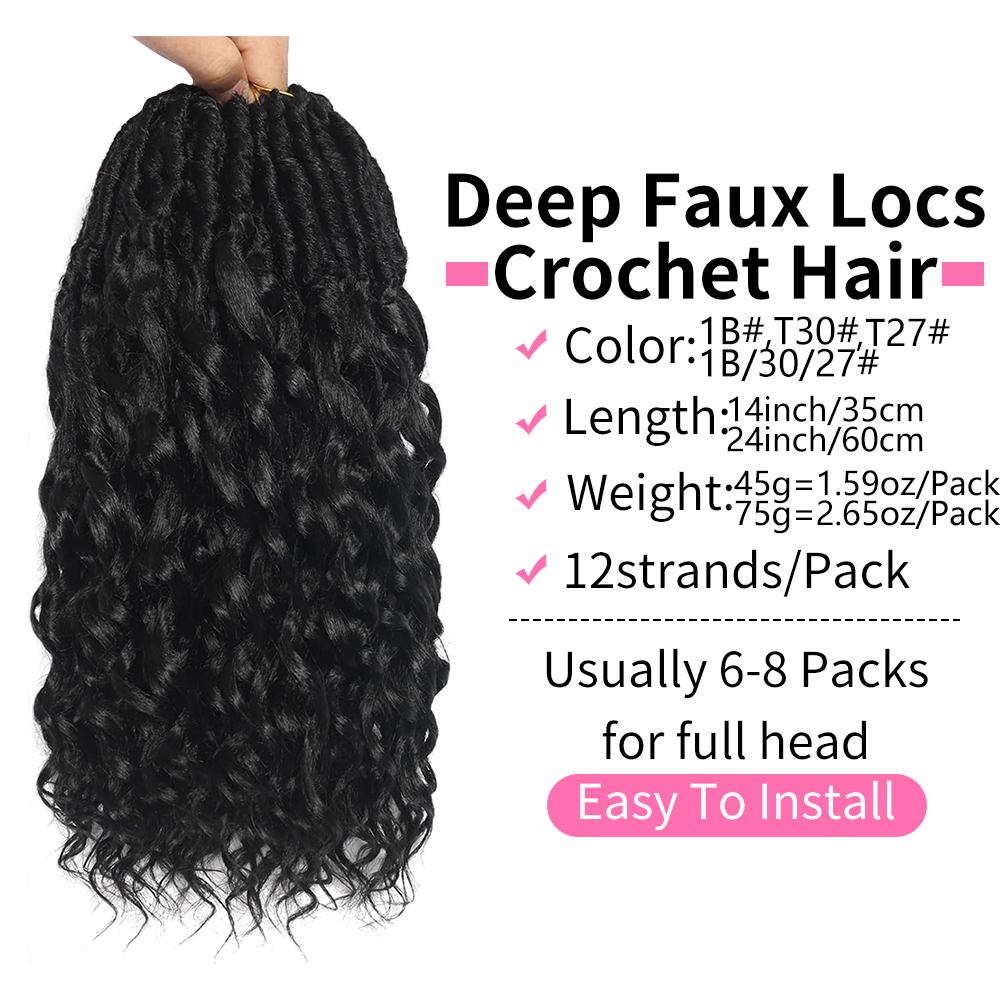 Глубокие искусственные локоны, – обзор и цена Synthetic Braided Wigs For Black Women