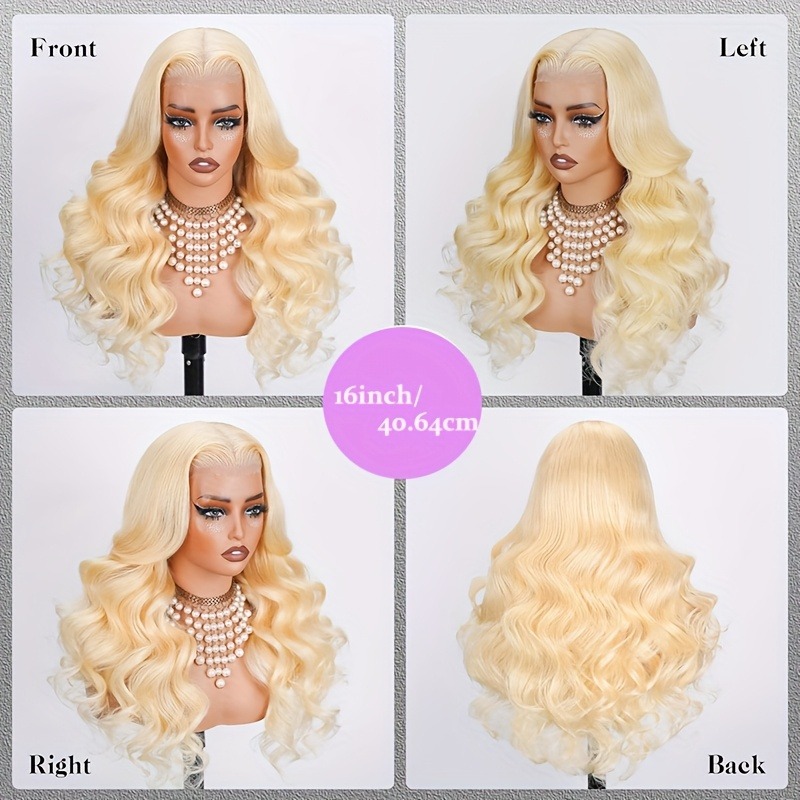 613 Парик с кружевной основой, – обзор и цена 613 Blonde Body Wave Lace Front Wig