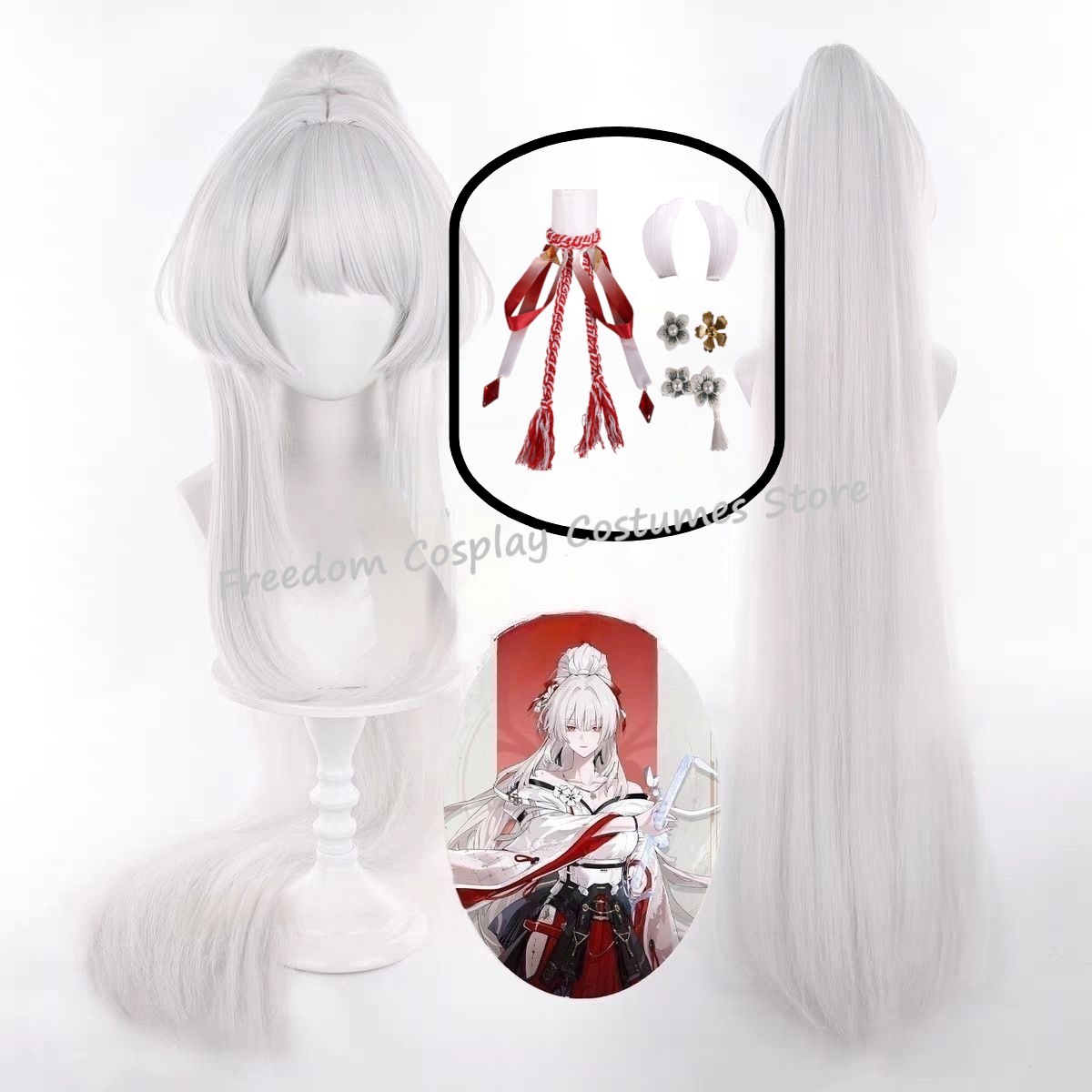 Парик для косплея Hiyuki из иг – обзор и цена Synthetic Wigs