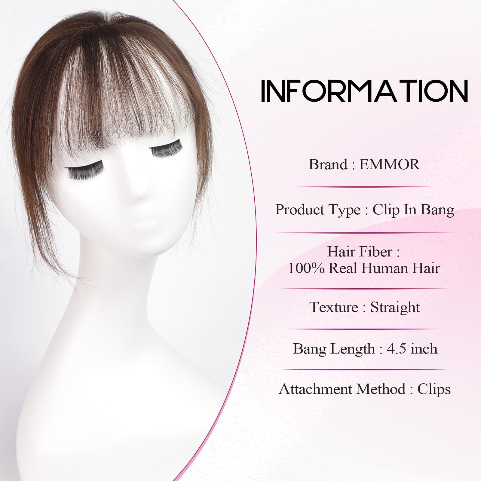 100% челка из натуральных воло – обзор и цена Seamless Clip In Hair Extensions Human Hair