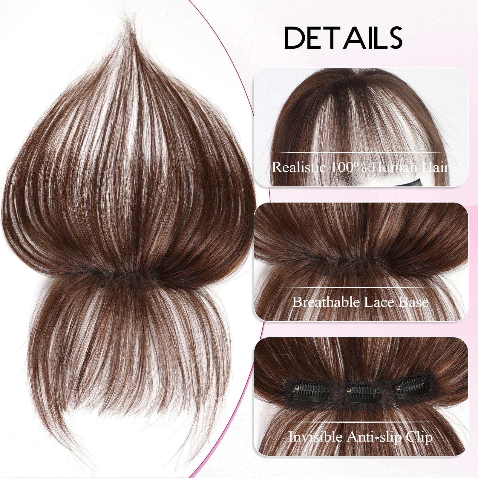 100% челка из натуральных воло – обзор и цена Seamless Clip In Hair Extensions Human Hair