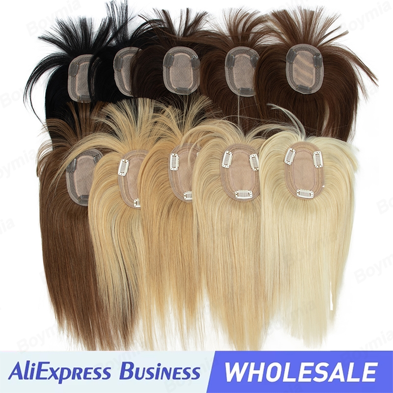Накладки для волос для женщин  – обзор и цена Seamless Clip In Hair Extensions Human Hair
