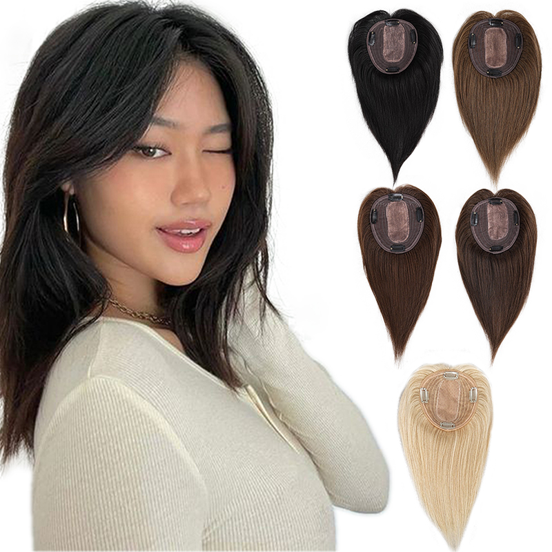 10-дюймовые 100% человеческие  – обзор и цена Seamless Clip In Hair Extensions Human Hair